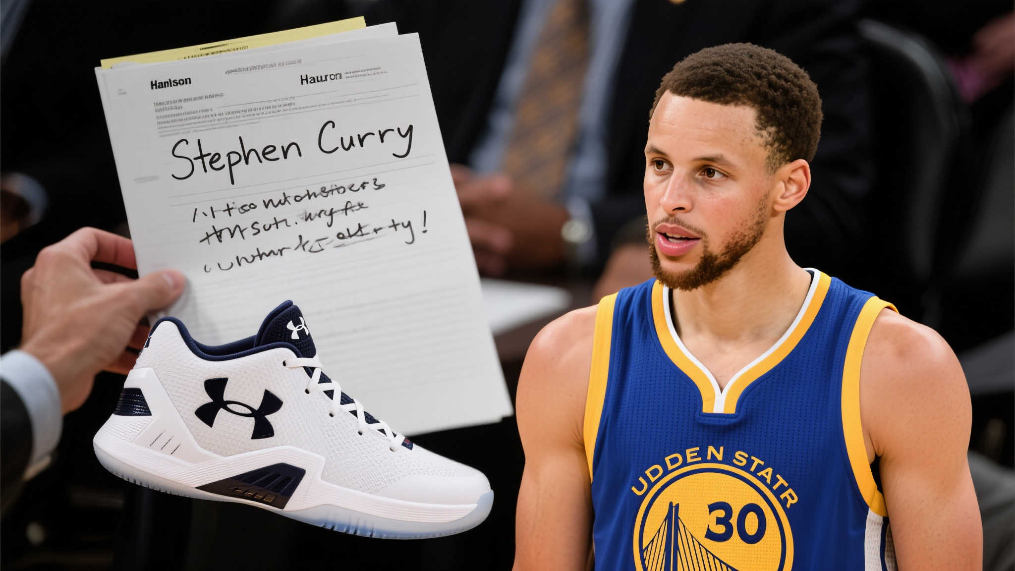 你也在?詹宁斯爆料:哈里森时代误拼库里名字,致其转投UA 你也在?詹宁斯爆料:哈里森时代误拼库里名字,致其转投UA